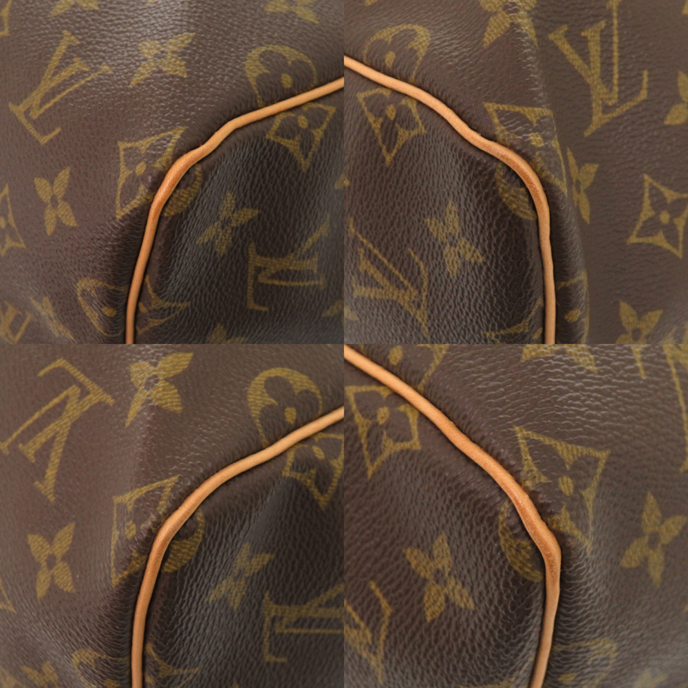 LOUIS VUITTON Brown Monogram Keepall 55 Boston Bag - Picture 4 of 10